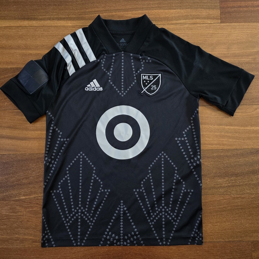 Adidas MLS All Star 2021 Jersey Youth 13-14 Black Target Soccer